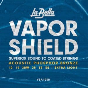 Cuerdas de metal para guitarra Vapor Shield VSA1050 La Bella - Image 1