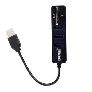 HUB de 3 puertos Usb Card Reader GR-SPORT Ramitech - Image 1
