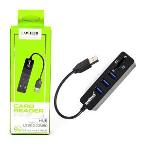 HUB de 3 puertos Usb Card Reader GR-SPORT Ramitech - Image 4