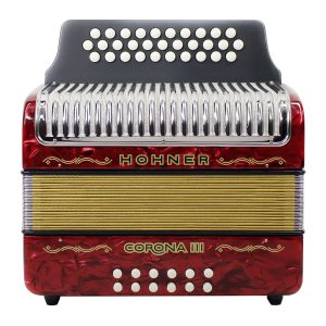 Acordeón Vallenato Corona III A5723 Hohner - Image 4