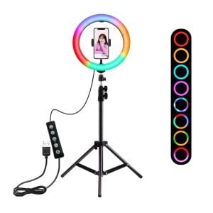 Aro de Luz 10p con soporte MJ-26 - Image 1