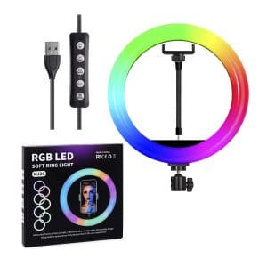 Aro de Luz 10p con soporte MJ-26 - Image 3