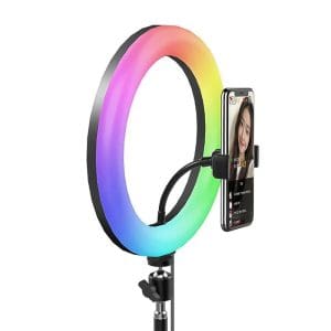 Aro de luz con tripode 2.1m iluminación RGB ST7026 Havit - Image 4