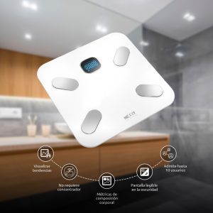 Bascula inteligente W-Fi Body Scale NHA-S130 Nexxt - Image 2