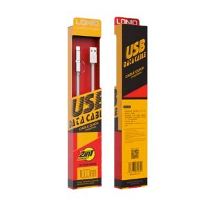 Cable de datos 2 en 1 LC84 Android / iOS - Image 2