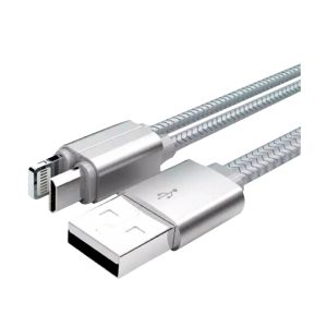 Cable de datos 2 en 1 LC86 Android / iOS - Image 1