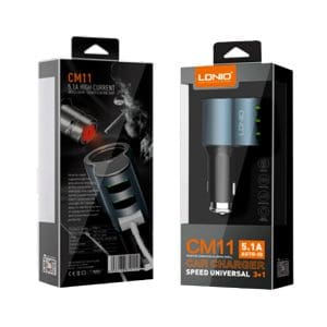 Cargador para carro CM11 LDNIO Android / iOS - Image 3