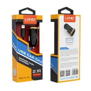 Cargador para carro DL-C22 LDNIO Android / iOS - Image 3