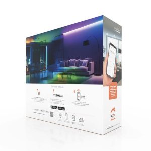 Extensión de cinta Led Inteligente Wifi 110V 300 Lumens NHB-S612 - Image 4