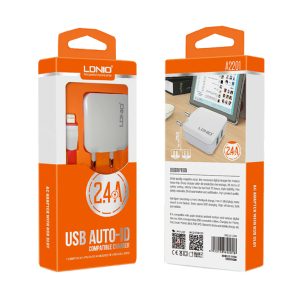 Cargador de pared A2201 LDNIO Android / iOS - Image 3