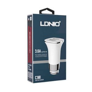 Cargador de carro C301 LDNIO Android / iOS - Image 4