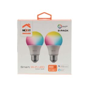 Foco Led Inteligente Wifi Multicolor 800 Lumens NHB-C110 2PK - Image 3