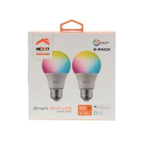 Foco Led Inteligente Wifi Multicolor 800 Lumens NHB-C110 2PK - Image 3