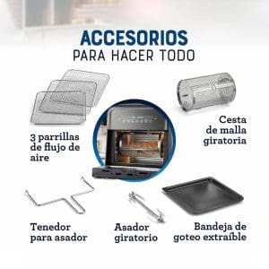 Freidora de Aire Oster de 10 Litros CKSTAF0V3-013 - Image 4