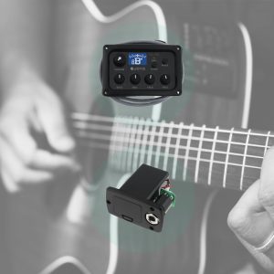 Guitarra Electroacústica ECG-3961 Sakura cuerdas de metal + afinador - Image 4