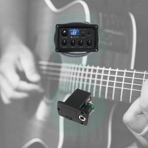 Guitarra Electroacústica ECG-3960 Sakura Cuerdas de Nylon + Afinador - Image 4