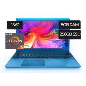 Laptop de 15.6p R5/8GB/256GB GWTN156-4BL GATEWAY - Image 3