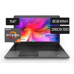 Laptop de 15.6p R5/8GB/256GB GWTN156-4BL GATEWAY - Image 9