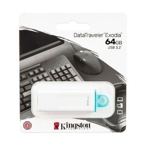 Flash USB 3.2 de 64GB DataTraveler Exodia Kingston - Image 2