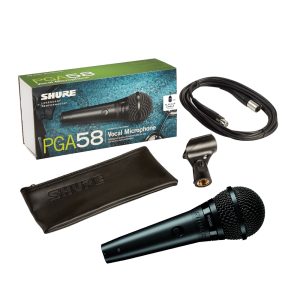 Micrófono vocal dinámico PGA58 Shure - Image 3
