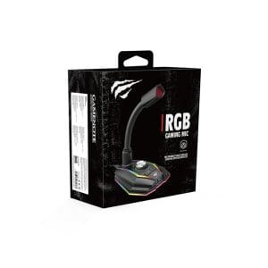 Micrófono USB Gaming para computadora con luz RGB Havit GK56 - Image 4