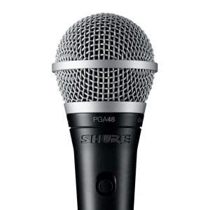 Micrófono vocal dinámico cardioide PGA48-QTR Shure - Image 2