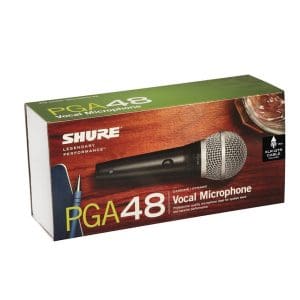 Micrófono vocal dinámico cardioide PGA48-QTR Shure - Image 4