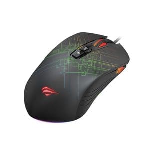 Mouse Gaming programable con luz RGB MS1019 Havit - Image 3