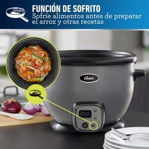 Arrocera multiusos Oster de 10 tazas con función sofrito CKSTRC8029S - Image 3