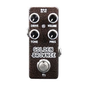Pedal de guitarra XVIVE T1 GOLDEN BROWNIE DISTORTION - Image 1