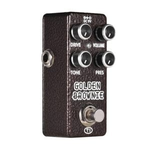Pedal de guitarra XVIVE T1 GOLDEN BROWNIE DISTORTION - Image 3