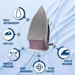 Plancha de vapor Oster anti-adherente GCSTBS6005 - Image 5