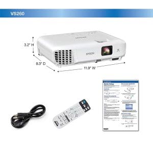 Proyector Epson VS260 3LCD XGA - Image 4