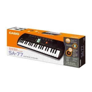 Mini teclado electrónico de 44 teclas SA-77 Casio - Image 2
