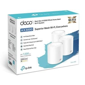 Sistema Wifi Mesh de 3 torres Deco X60 AX3000 TP-Link - Image 3