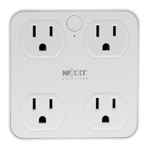 Enchufe Inteligente cuádruple con carga Usb MHP-T610 Nexxt - Image 1