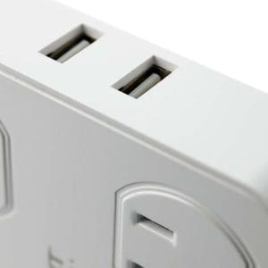 Enchufe Inteligente cuádruple con carga Usb MHP-T610 Nexxt - Image 4