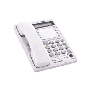 Teléfono Panasonic 2 Líneas KXTS208LXW - Image 1