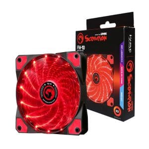 Ventilador para case Gaming Scorpion FN-10 RD Marvo - Image 2