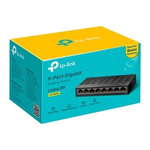 Switch de Escritorio de 8 Puertos 10/100/1000Mbps LS1008G Tp-Link - Image 5