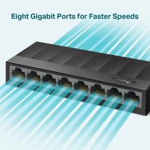 Switch de Escritorio de 8 Puertos 10/100/1000Mbps LS1008G Tp-Link - Image 6