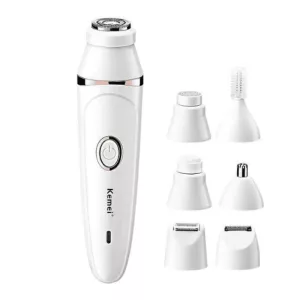 Depilador Femenino Recargable 7 en 1 KM-375 Kemei - Image 2