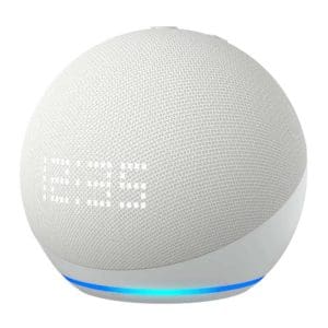 Echo Dot de 5ta Generación + reloj Amazon - Image 1
