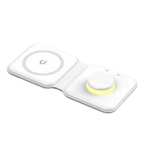 Cargador inalámbrico 2 en 1 WLC1409 Vidvie - Image 3