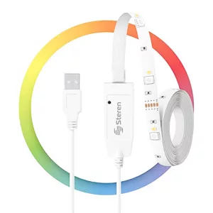 Cinta LED inteligente multicolor SHOME-127 2M Steren - Image 3