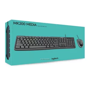 Combo Teclado + Mouse USB MK200 Logitech - Image 4