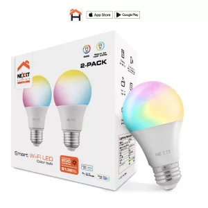 Foco LED Inteligente Wifi Multicolor 800 Lumens NHB-C110 X2 Nexxt - Image 3