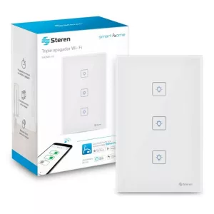 Interruptor Inteligente triple SHOME-213 Steren - Image 2