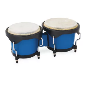 Bongo de madera azul BG179BL Freedom - Image 1