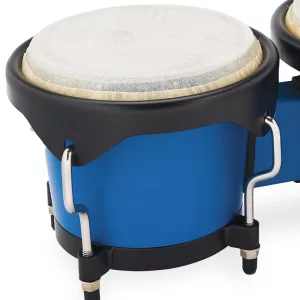 Bongo de madera azul BG179BL Freedom - Image 3